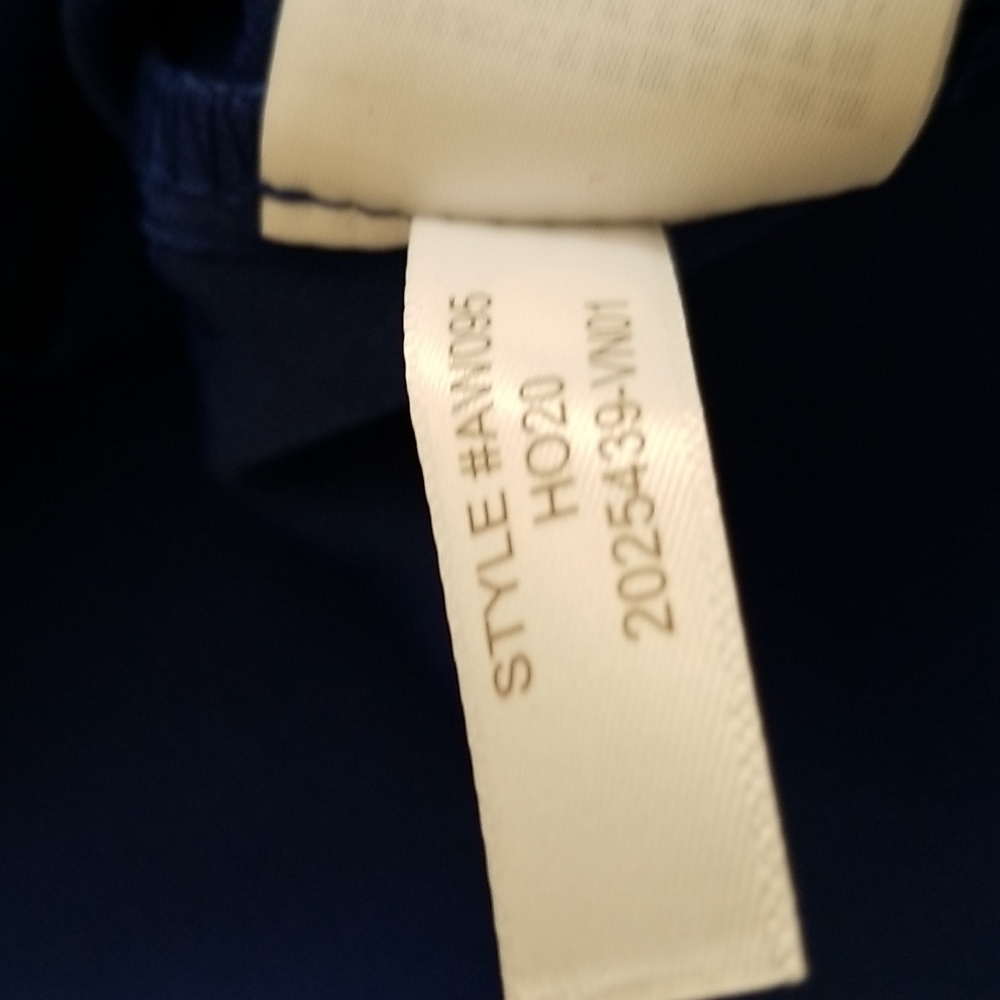 J. Crew Blue Ruffle-neck Top - Picture 10 of 11